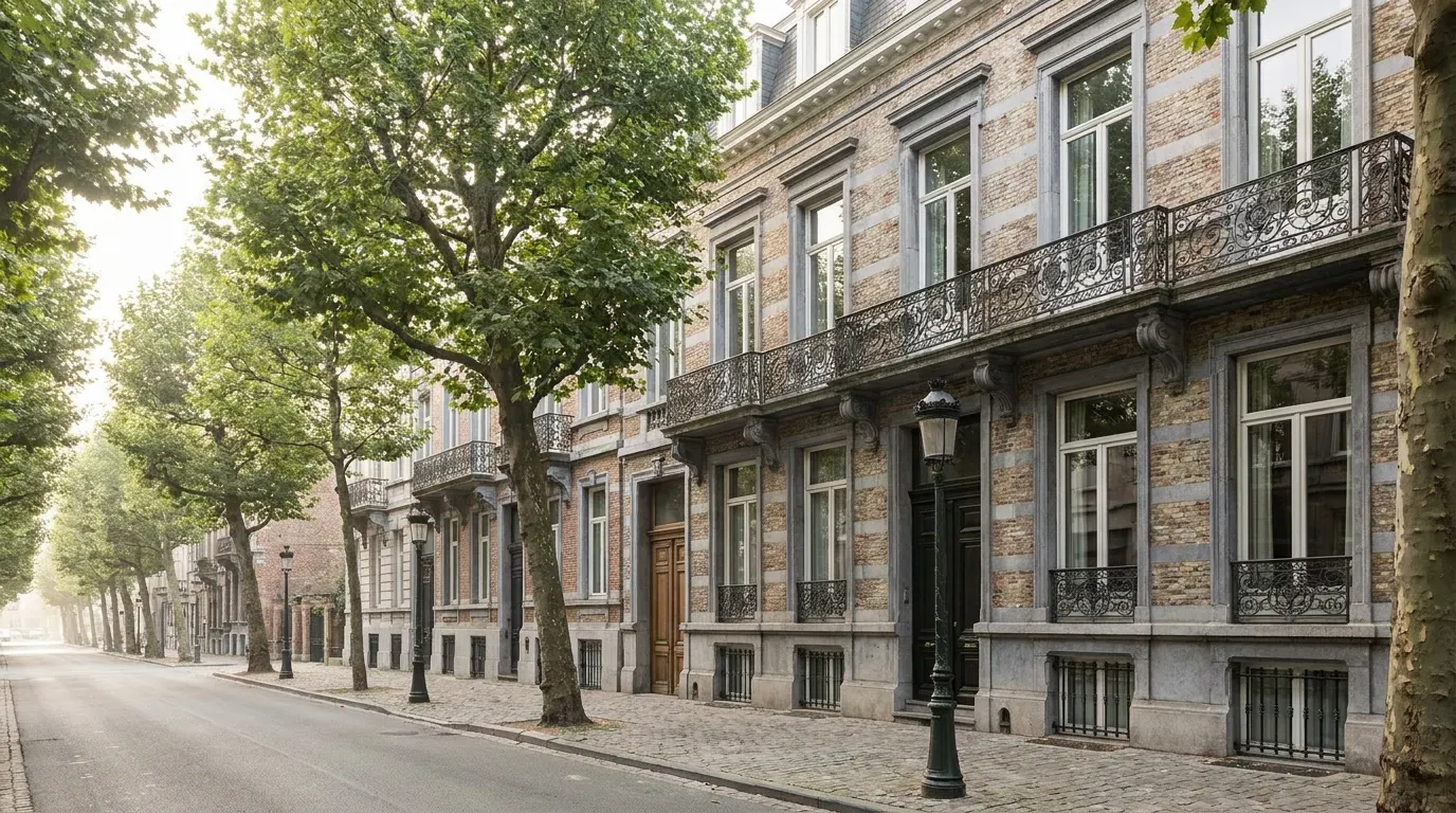 maison de maître bruxelloise